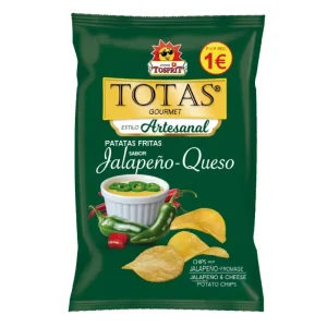 bolsa de patatas sabor jalapeños y queso