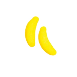 dos chuches con forma de platanos
