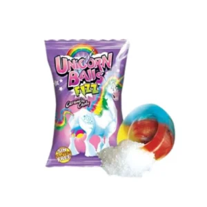 caramelo duro bola de unicornio