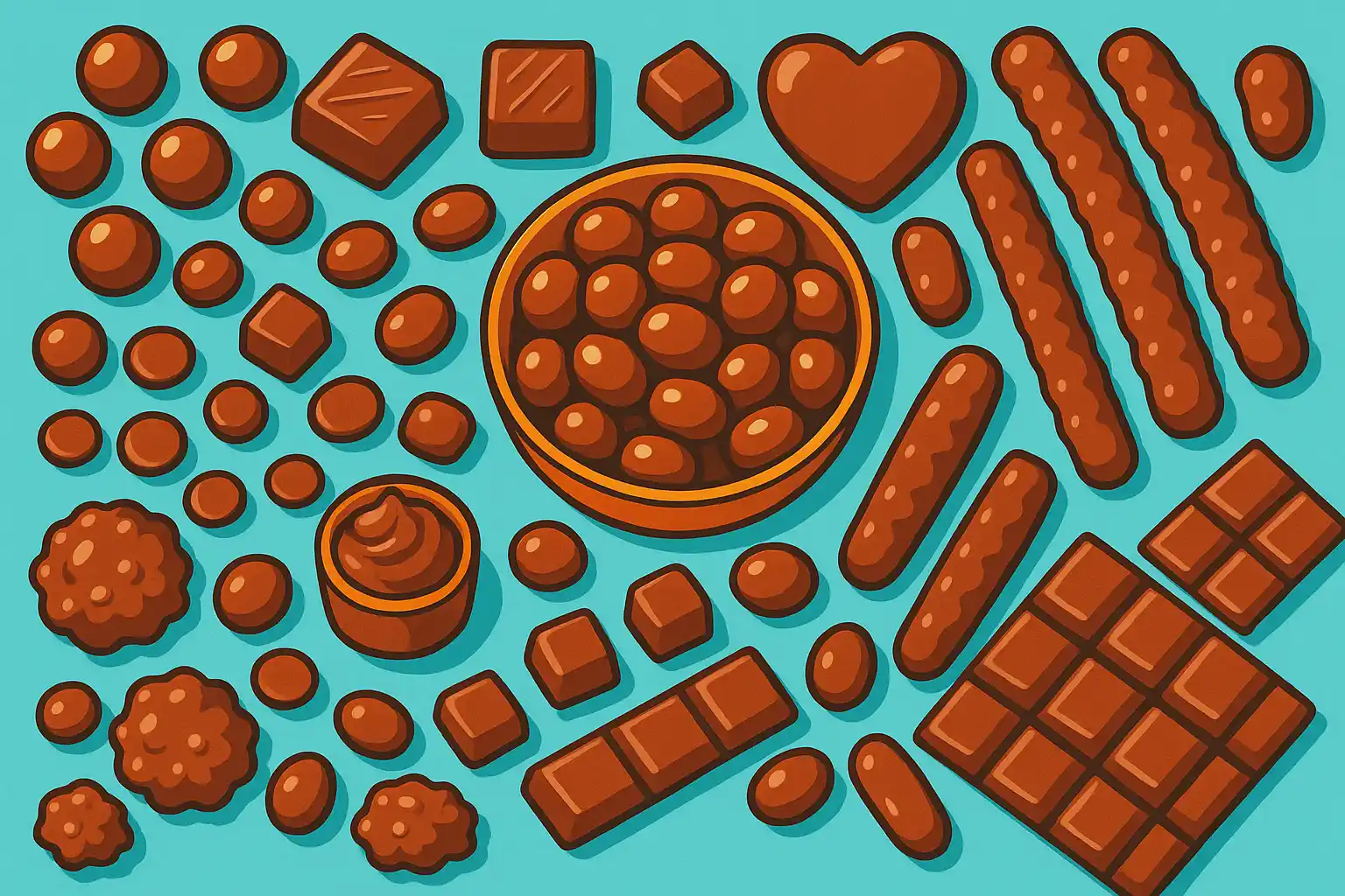 chuches de chocolate