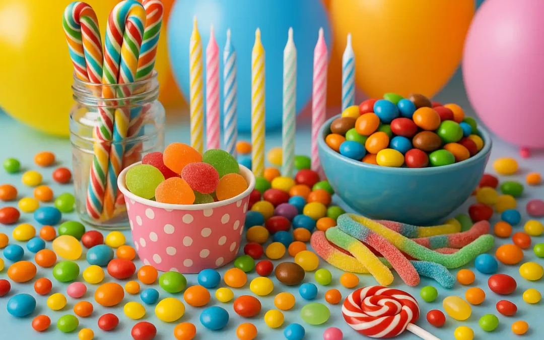 Chucherías para cumpleaños: ¡Los dulces que no pueden faltar!
