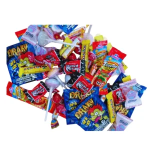 Paquete de chuches para repartir en Halloween