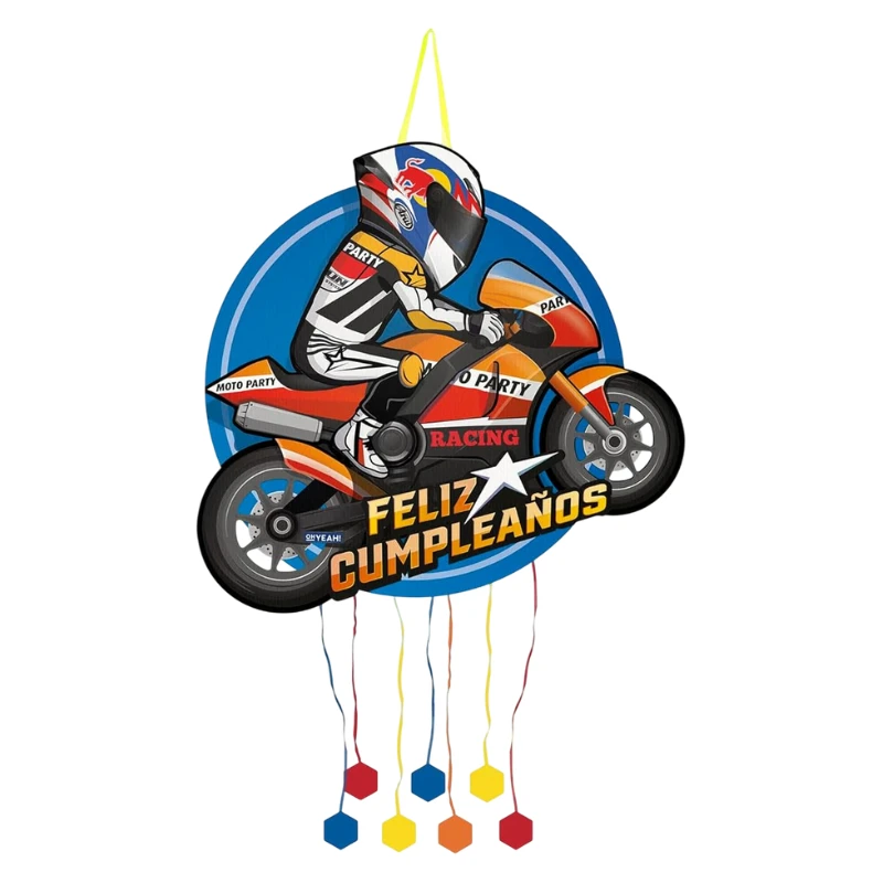 piñata de moto